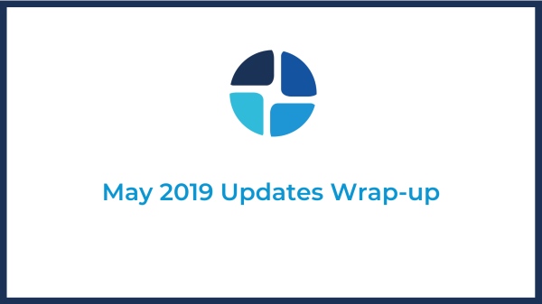 May 2019 update