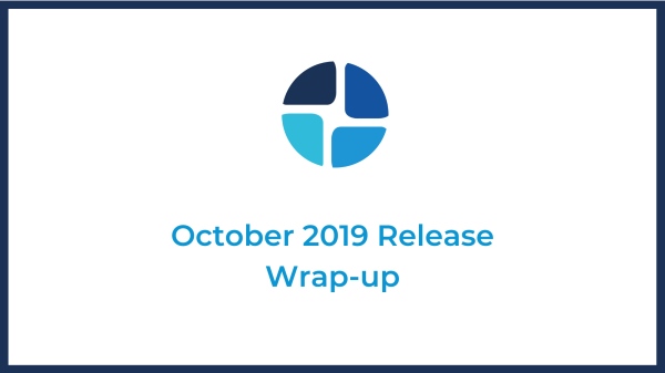October 2019 update